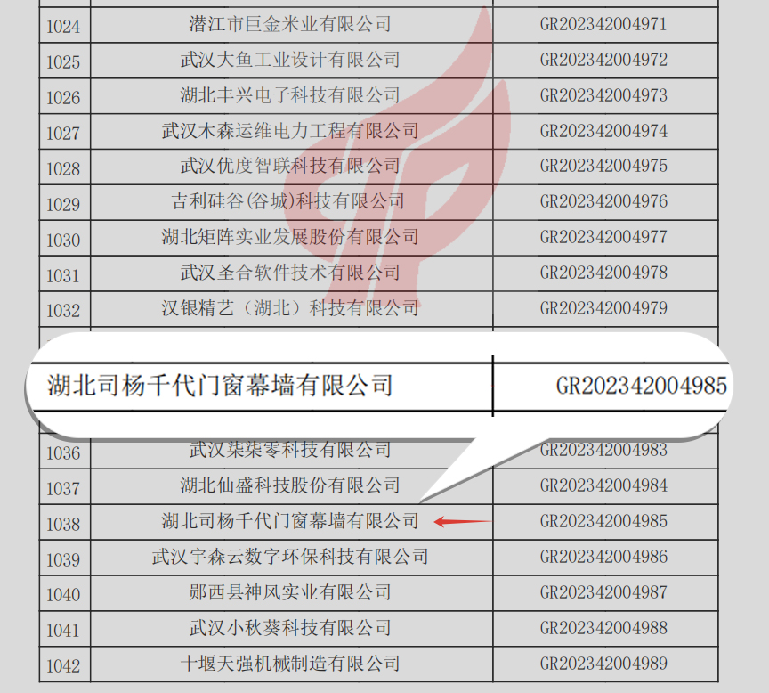 博天堂918公司荣获高新技术企业认定已公示
